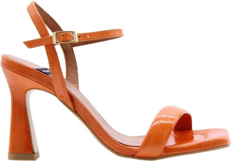 Angel Alarcon High Heel Sandals Oranje Dames