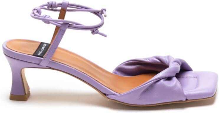 Angel Alarcon High Heel Sandals Purple Dames