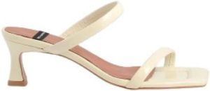 Angel Alarcon High Heel Sandals Wit Dames