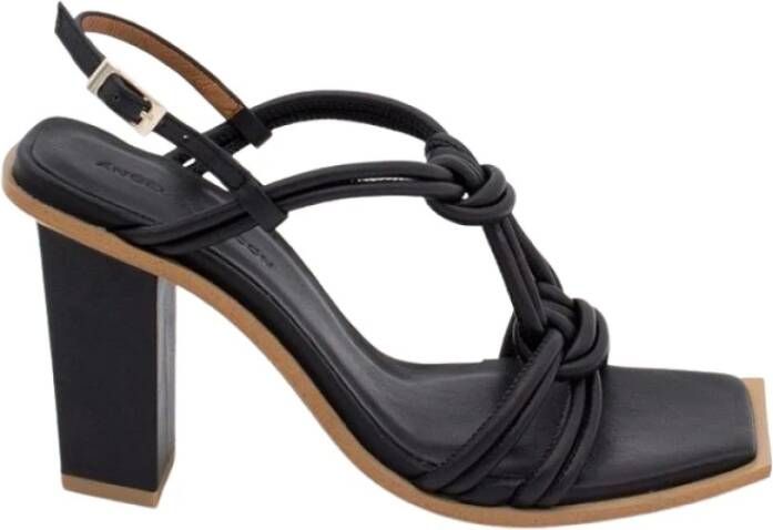 Angel Alarcon High Heel Sandals Black Dames
