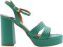 Angel Alarcon Hoge hiel sandalen Green Dames - Thumbnail 2