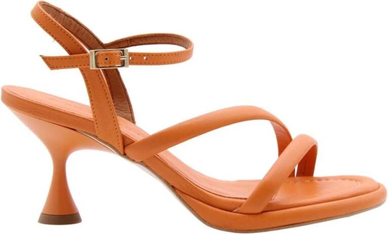 Angel Alarcon Hoge hiel sandalen Oranje Dames