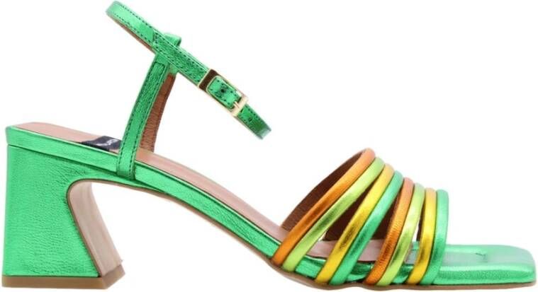Angel Alarcon Sandaal Groen Dames