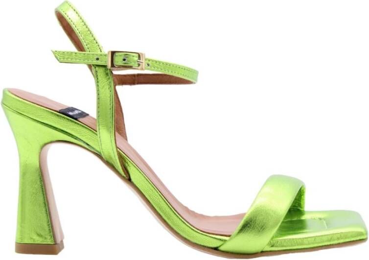 Angel Alarcon Verhoog je stijl met High Heel Sandals Green Dames - Foto 7