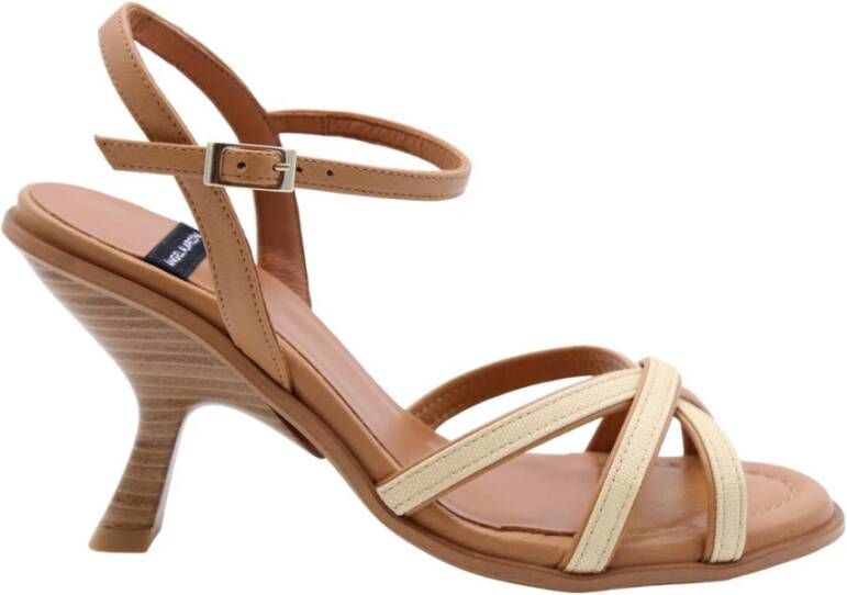 Angel Alarcon Teckel Sandaal Beige Dames