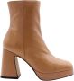 Angel Alarcon Tomar Enkellaarsjes Beige Dames - Thumbnail 2