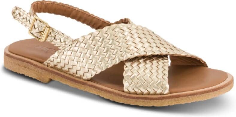 Angulus Handgeweven Slingback Sandaal