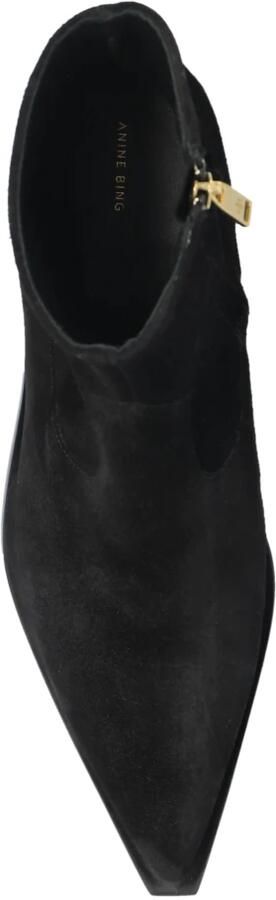 Anine Bing Leren Enkellaarsjes - Foto 2