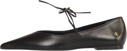 Anine Bing Ballerinas Black Dames