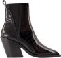 Anine Bing Boots Bekah Boots Calfskin Black in zwart - Thumbnail 1