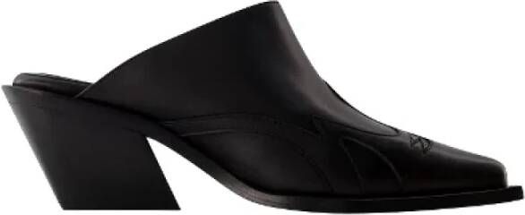 Anine Bing Leather sandals Black Dames