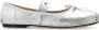 Anine Bing Zilveren Leren Platte Schoenen Elastische Band Gray Dames - Thumbnail 6