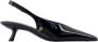 Anine Bing Zwarte Lakleren Pumps met Puntige Neus - Thumbnail 1