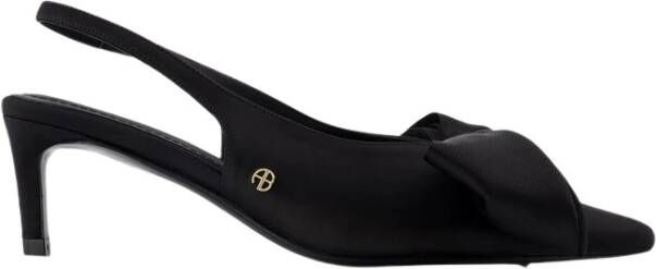 Anine Bing Zwarte Synthetische Pumps met Puntige Neus Black Dames