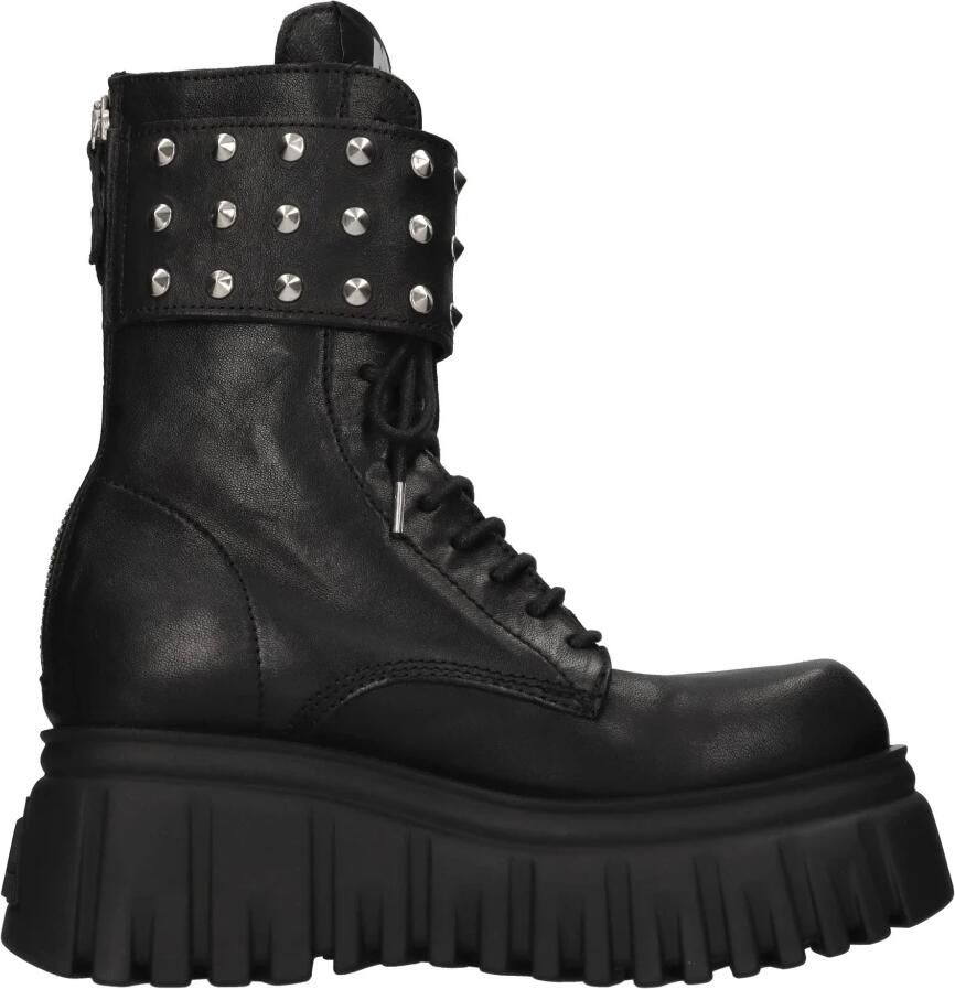 Aniye By Leren Combat Boots