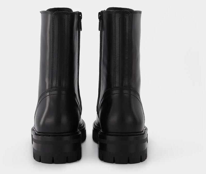 Ann Demeulemeester Alec Boots in Black Leather Zwart Dames