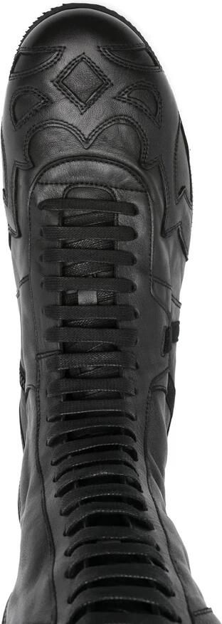 Ann Demeulemeester Palne High-top Boxing Sneakers - Foto 2