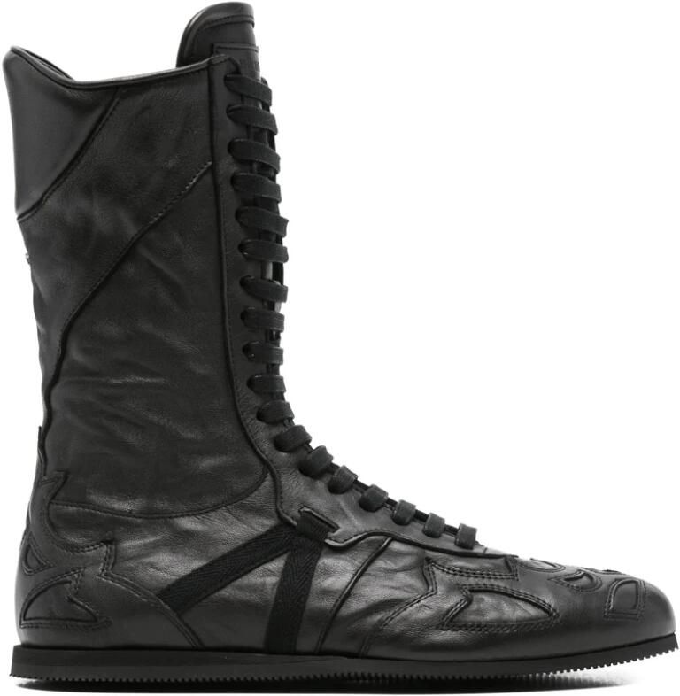 Ann Demeulemeester Palne High-Top Boxing Sneakers - Foto 3