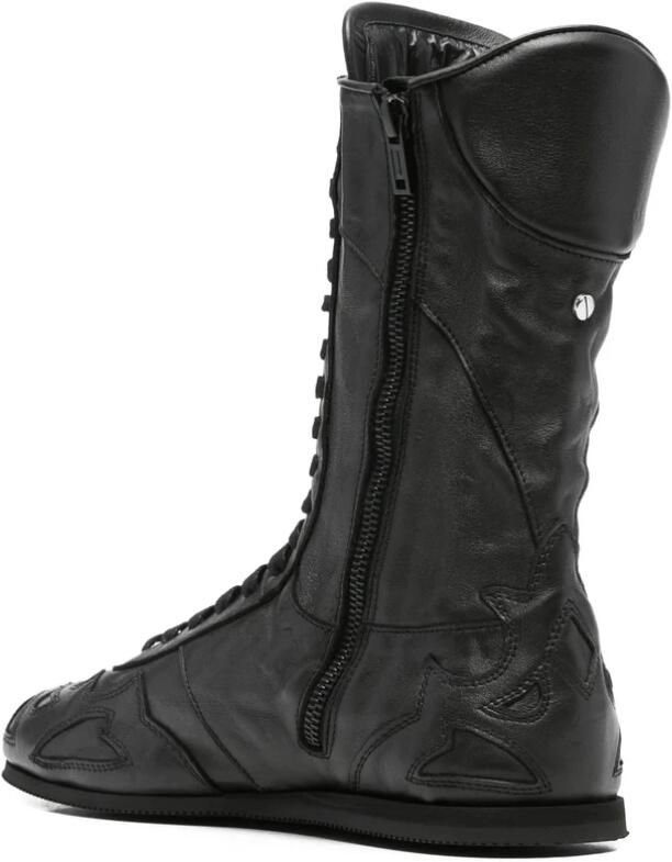 Ann Demeulemeester Palne High-Top Boxing Sneakers - Foto 2