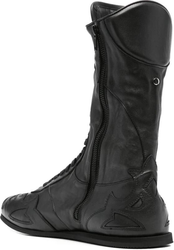 Ann Demeulemeester Palne High-top Boxing Sneakers