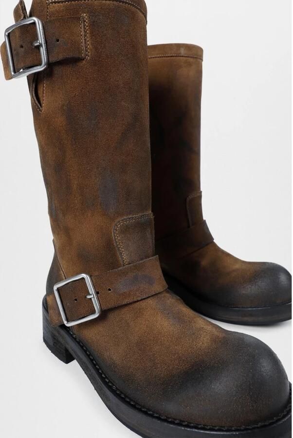 Ann Demeulemeester Sarith Engineer Bikerlaarzen met Gespen - Foto 2