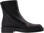 Ann Demeulemeester Ernest Ankle Boots in Black Leather Zwart Heren - Thumbnail 1