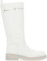 Ann Demeulemeester Ivory canvas Jose Hoge Laarzen White Dames - Thumbnail 2