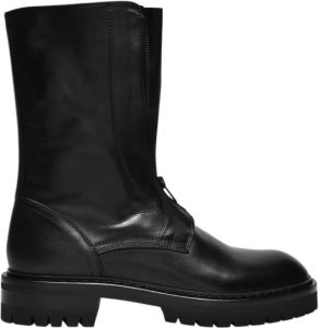 Ann Demeulemeester Kornelis Ankle Boots in Black Leather Zwart Heren