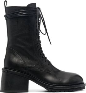 Ann Demeulemeester Lace-up Boots Zwart Dames
