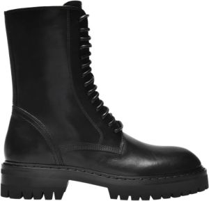 Ann Demeulemeester Lace-up Boots Zwart Dames