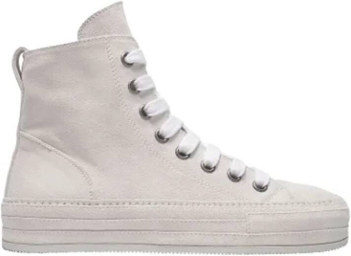 Ann Demeulemeester Leather sneakers White Dames