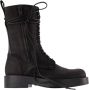 Ann Demeulemeester Maxim Ankle Boots in Black Leather Zwart Heren - Thumbnail 1