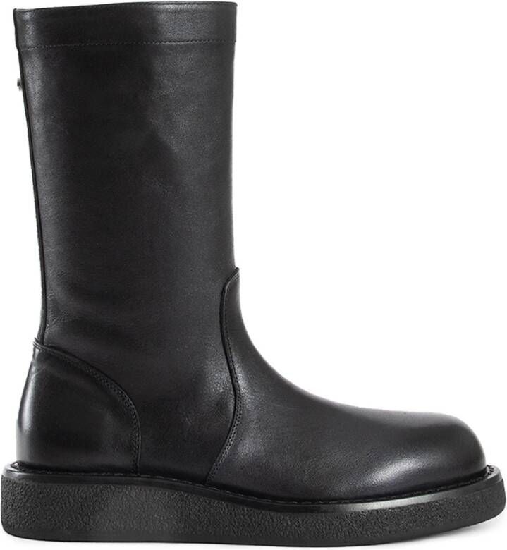 Ann Demeulemeester Zwarte Enkellaarzen
