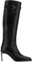Ann Demeulemeester Zwarte Hoge Laarzen- Hakhoogte: 9 cm Black Dames - Thumbnail 1