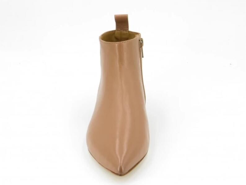 Anna F. Enkel laarzen Beige Dames