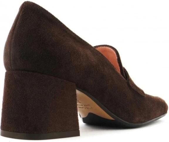 Anna F. Suède Mocassins Slip-On Vierkante Neus