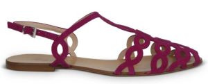 Anna F. Flat Sandals Roze Dames