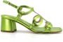 Anna F. High Heel Sandals Green Dames - Thumbnail 1