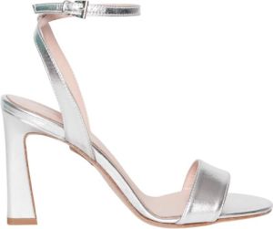 Anna F. High Heel Sandals Grijs Dames
