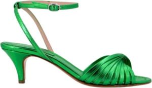 Anna F. High Heel Sandals Groen Dames