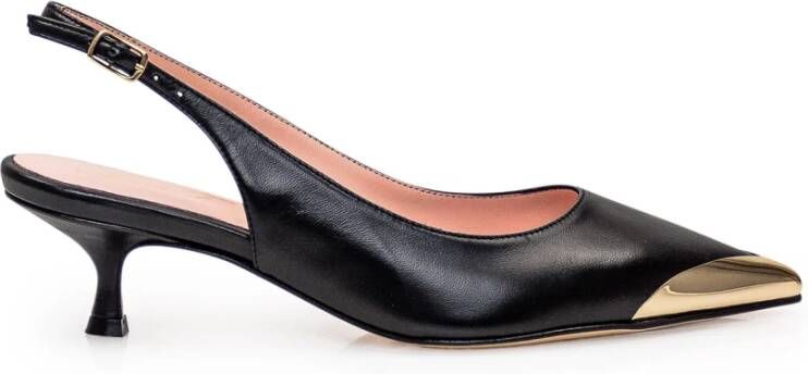Anna F. Hoge hakken schoenen Chanel Nappa Black Dames
