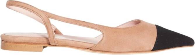 Anna F. Slingback Schoen Beige Dames