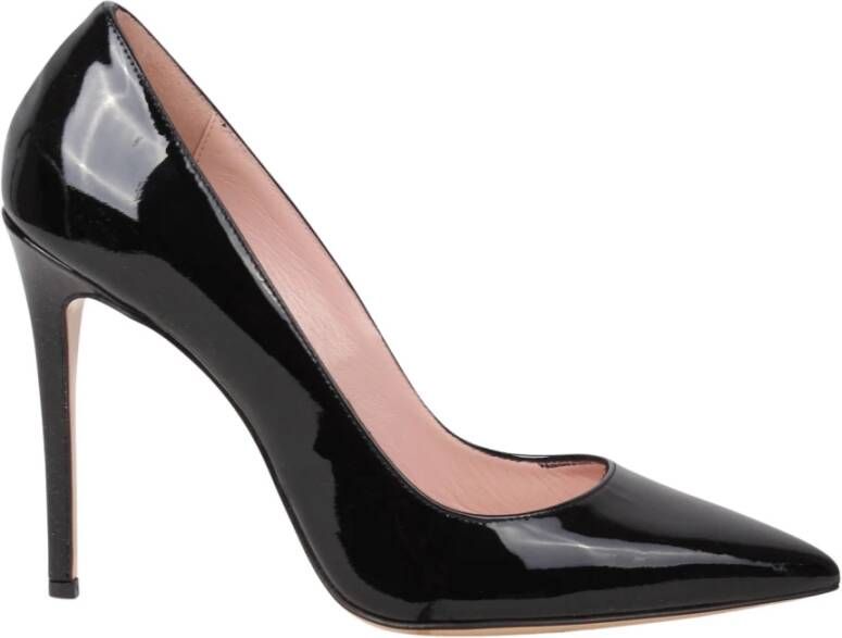 Anna F. Stiletto Pumps met Hoogglans Finish Black Dames