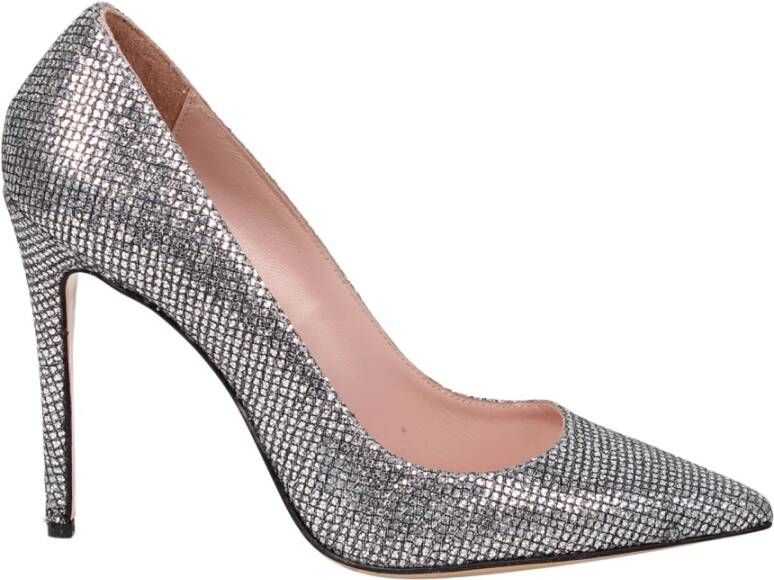 Anna F. Stiletto Pumps met Strass-steentjes Gray Dames