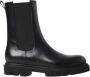Anna F. Zwarte Leren Chelsea Boots - Thumbnail 1