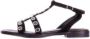 Anna F. Zwarte studs sandalen - Thumbnail 1