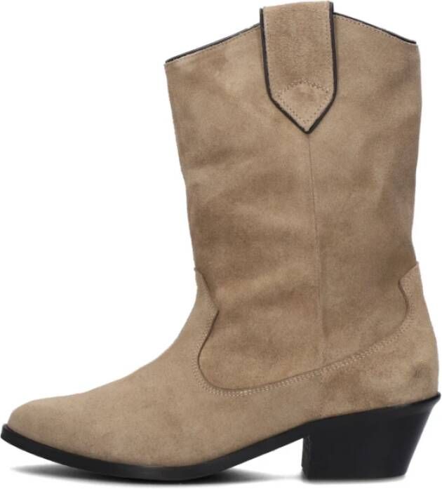 Anonymous Copenhagen Taupe Suède Cowboy Boot Saseline