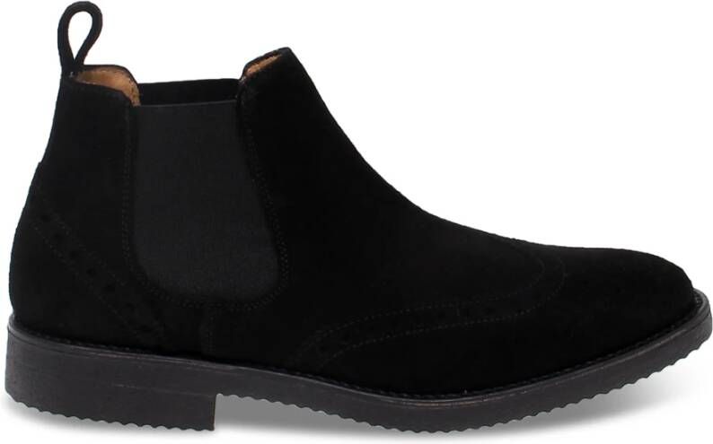 Antica Cuoieria Ankle Boots Black Heren