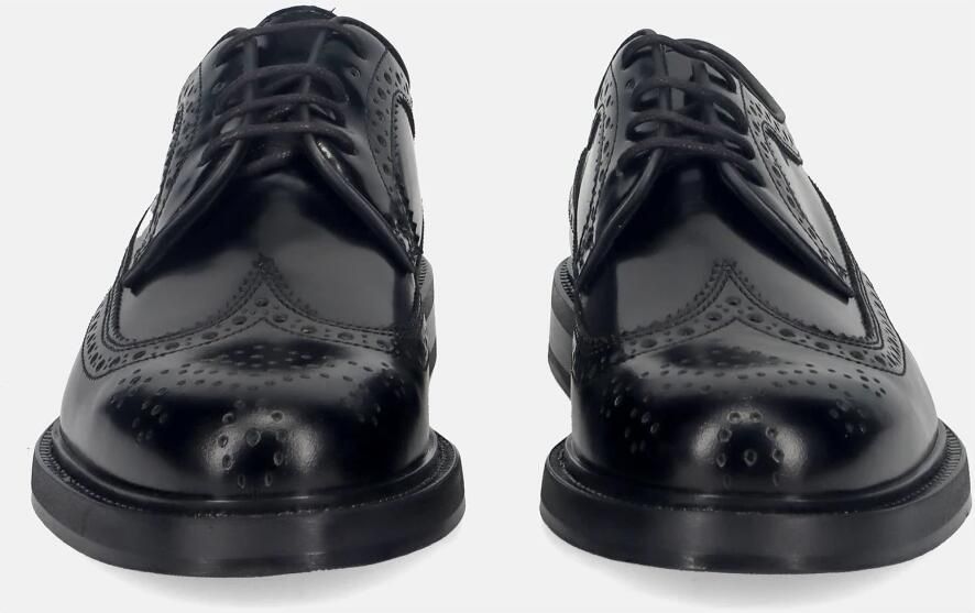Antica Cuoieria Zwarte platte schoenen Handgemaakt in Italië Zwarte platte schoenen Handgemaakt in Italië Zwarte platte schoenen Handgemaakt in Italië
