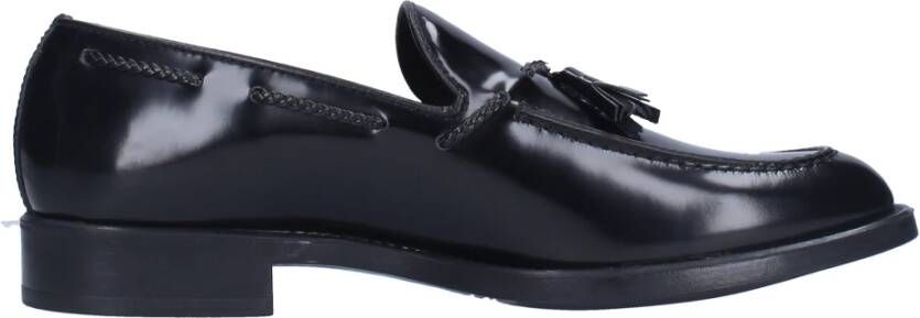 Antica Cuoieria Handgemaakte Toscane Loafers Black Heren